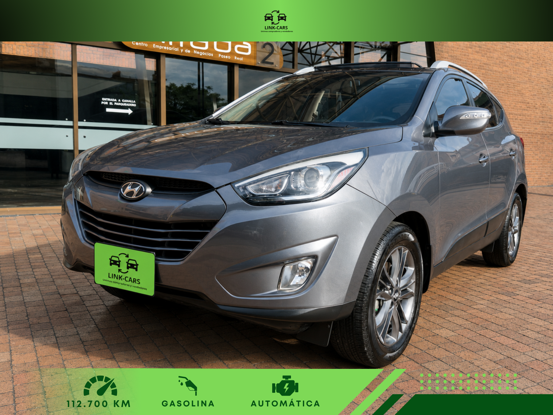 Hyundai TUCSON IX-35 2.0l 164 hp 4x2 Sun Roff